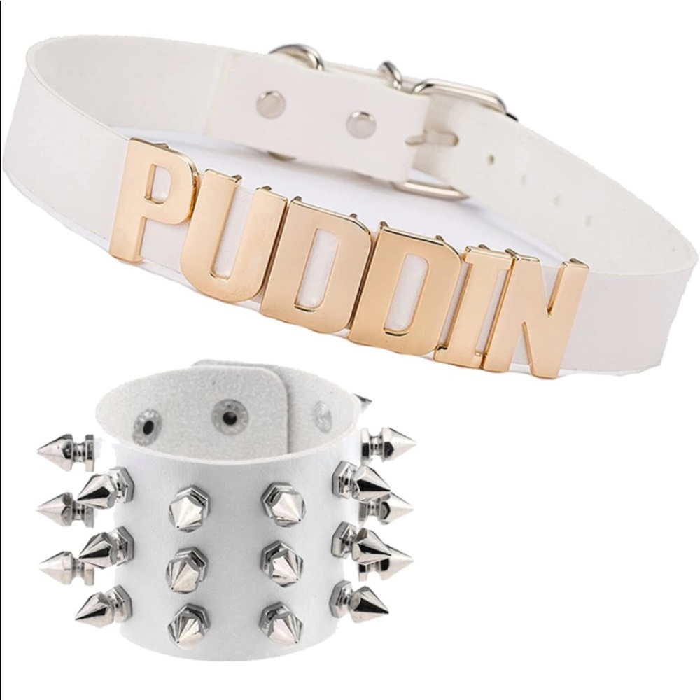 Harley Quinn PUDDIN Choker Necklace